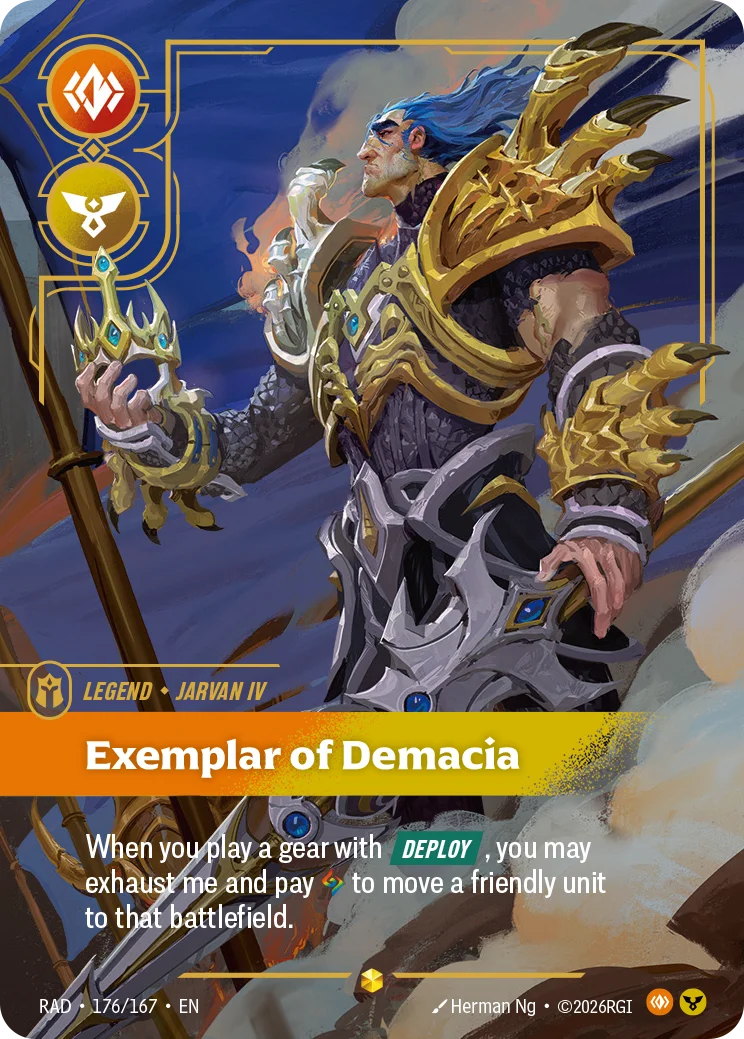 Jarvan IV, Exemplar of Demacia