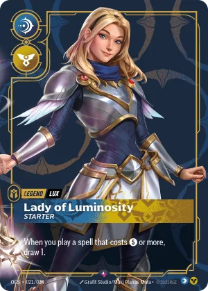 Lux, Lady of Luminosity - Starter